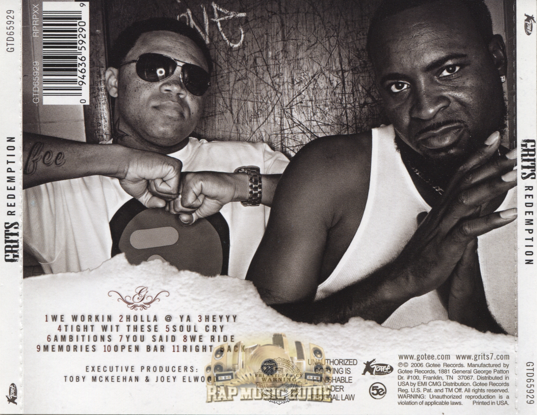 Grits Redemption CD Rap Music Guide